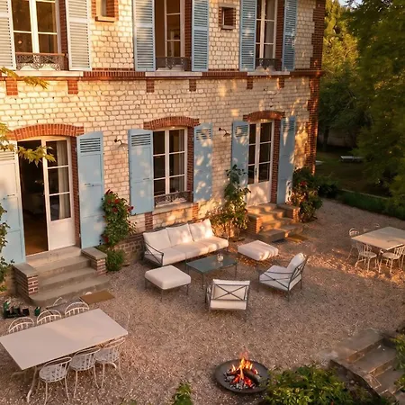 Hotel Maison Luxe Bord De Seine Avec Piscine & Services Muids