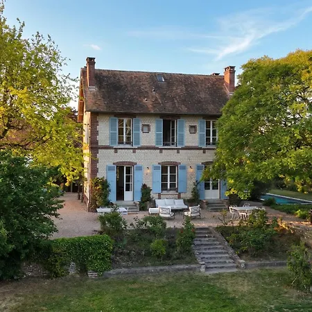 Maison Luxe Bord De Seine Avec Piscine & Services Hotel Muids